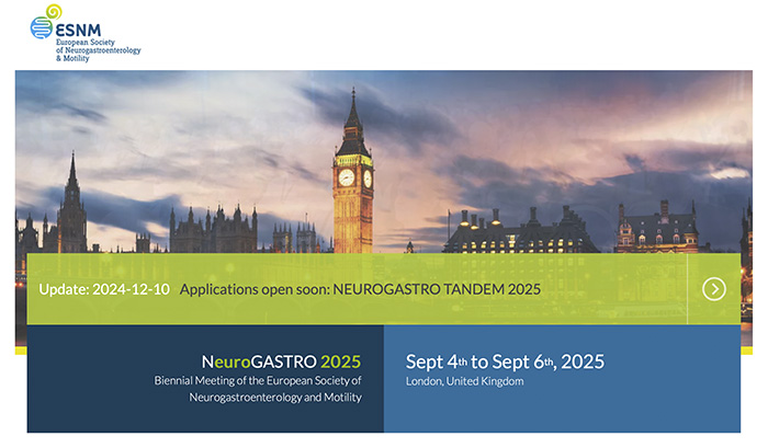 European Society of Neurogastroenterology and Motility